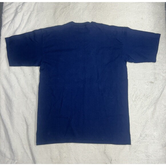 Vintage 90s Logo 7 Cleveland Indians Embroidered Single Stitch T-Shirt Size XL - Picture 8 of 8